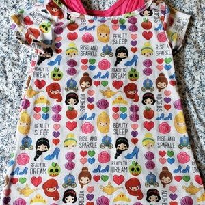 🎀DISNEY PRINCESS EMOJIS NIGHT GOWN
